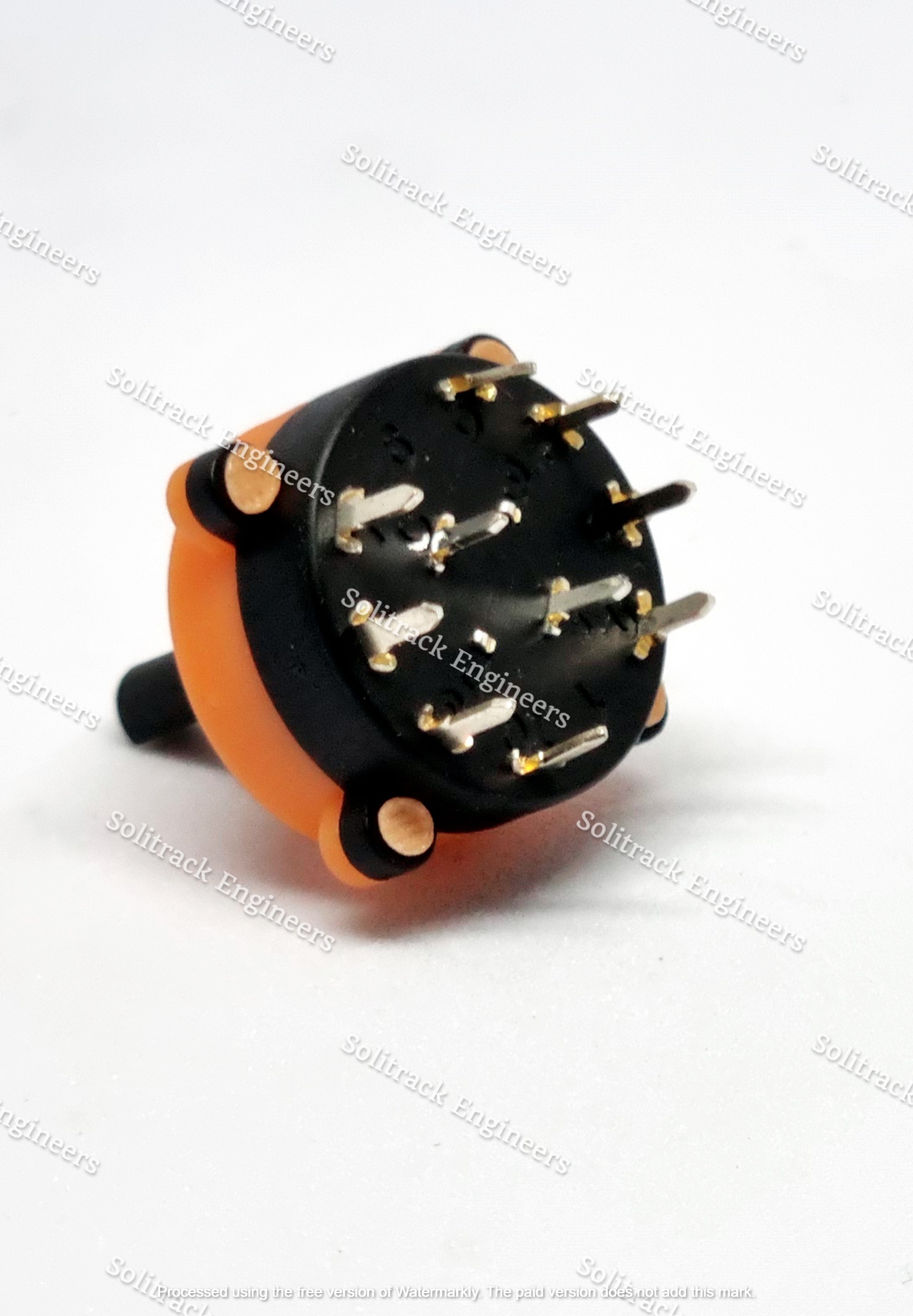18 Mm 4 Step ( Half Rotary ) - Color: Orange