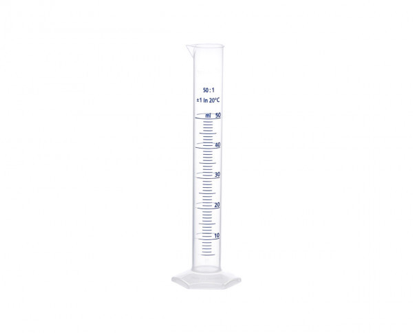 Measuring Cylinder 50ml - Color: Transparent