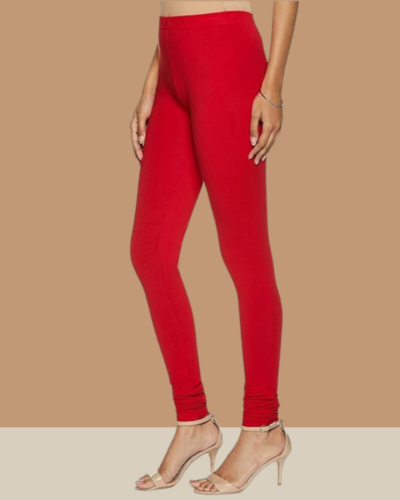 Red Churidar Women Leggings - Color: 55+ Colours