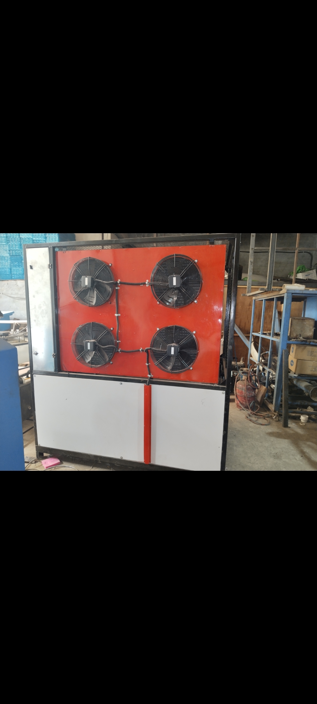 Air Cooled Chiller - Steel, 1000x800x1500 Mm | 5-10 Kw Cooling Capacity, R410a Refrigerant, 380v 50hz Power Supply, 300 Kg Weight