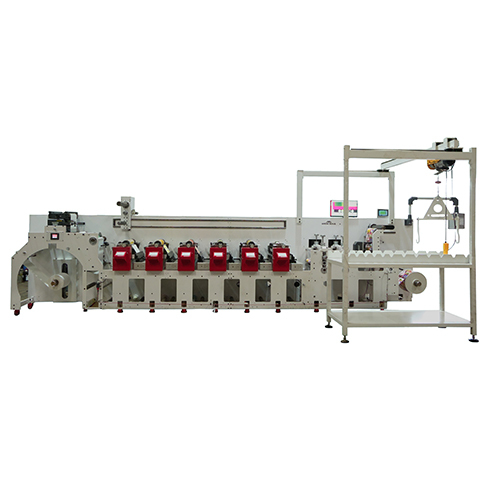 Automatic High Speed Narrow Web Flexo Printing