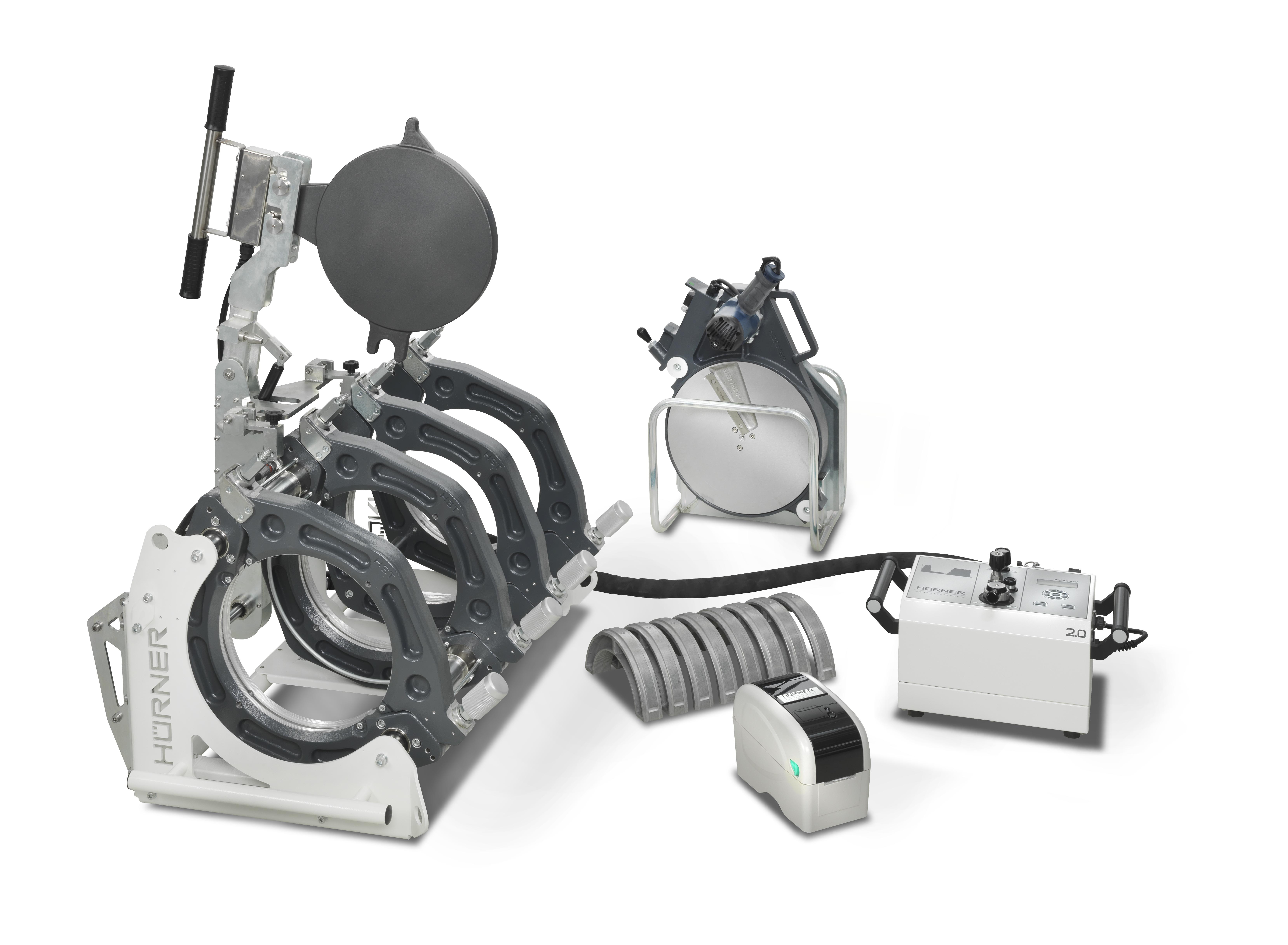 Butt Welding Unit Weldcontrol 2.0 - O.d. 40-160 Mm To 1000-1600 Mm | Automatic Data Logging, Iso 12176 Compliance, Dual Mode Operation, Usb Data Output