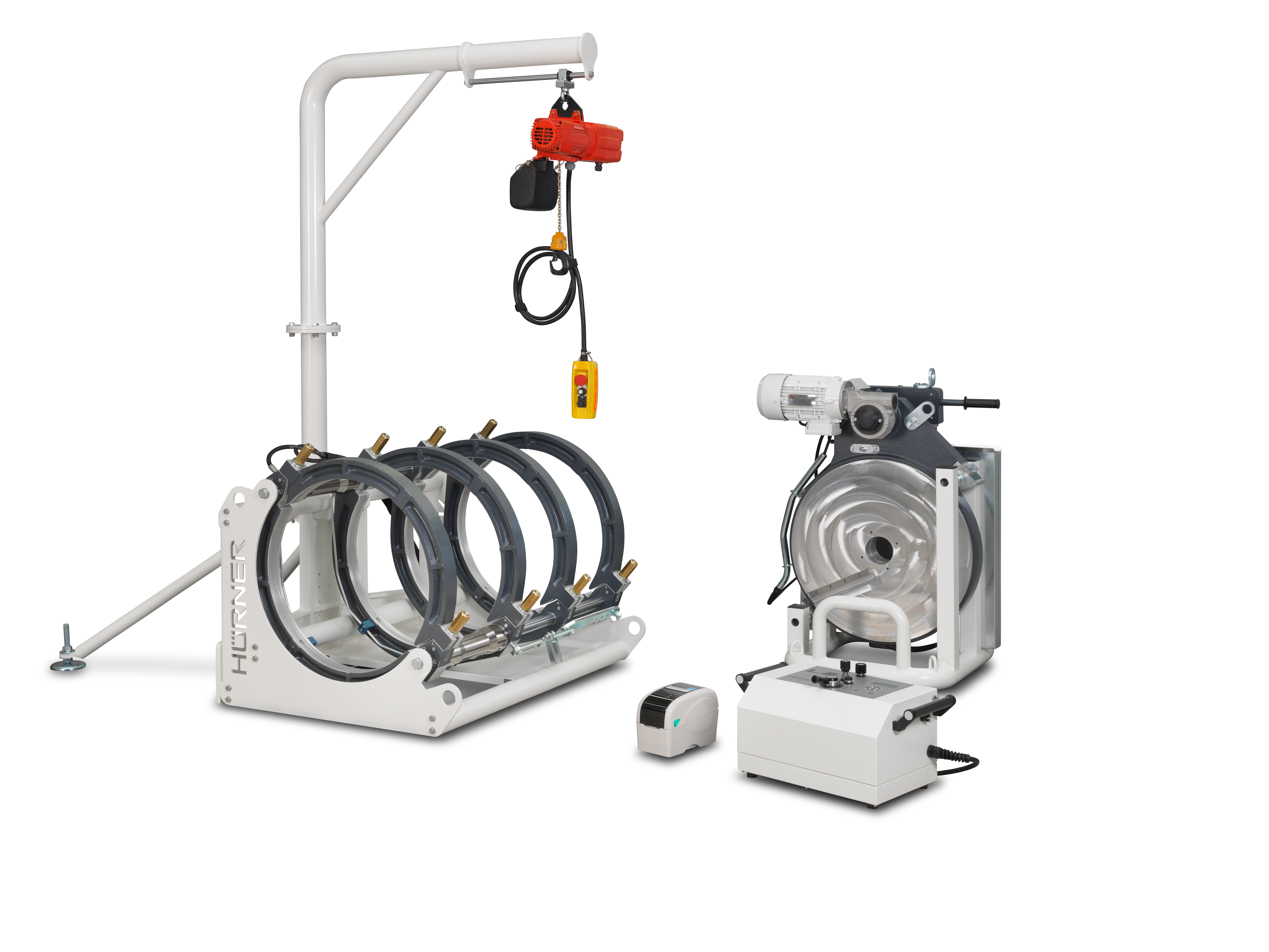 Butt Welding Unit Weldcontrol 2.0 - O.d. 40-160 Mm To 1000-1600 Mm | Automatic Data Logging, Iso 12176 Compliance, Dual Mode Operation, Usb Data Output