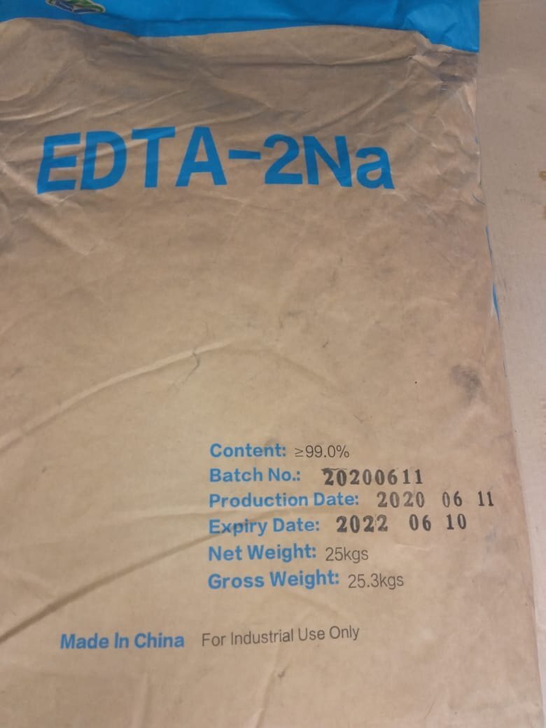 Edta Di Sodium Boiling Point: As Per Industry Norms