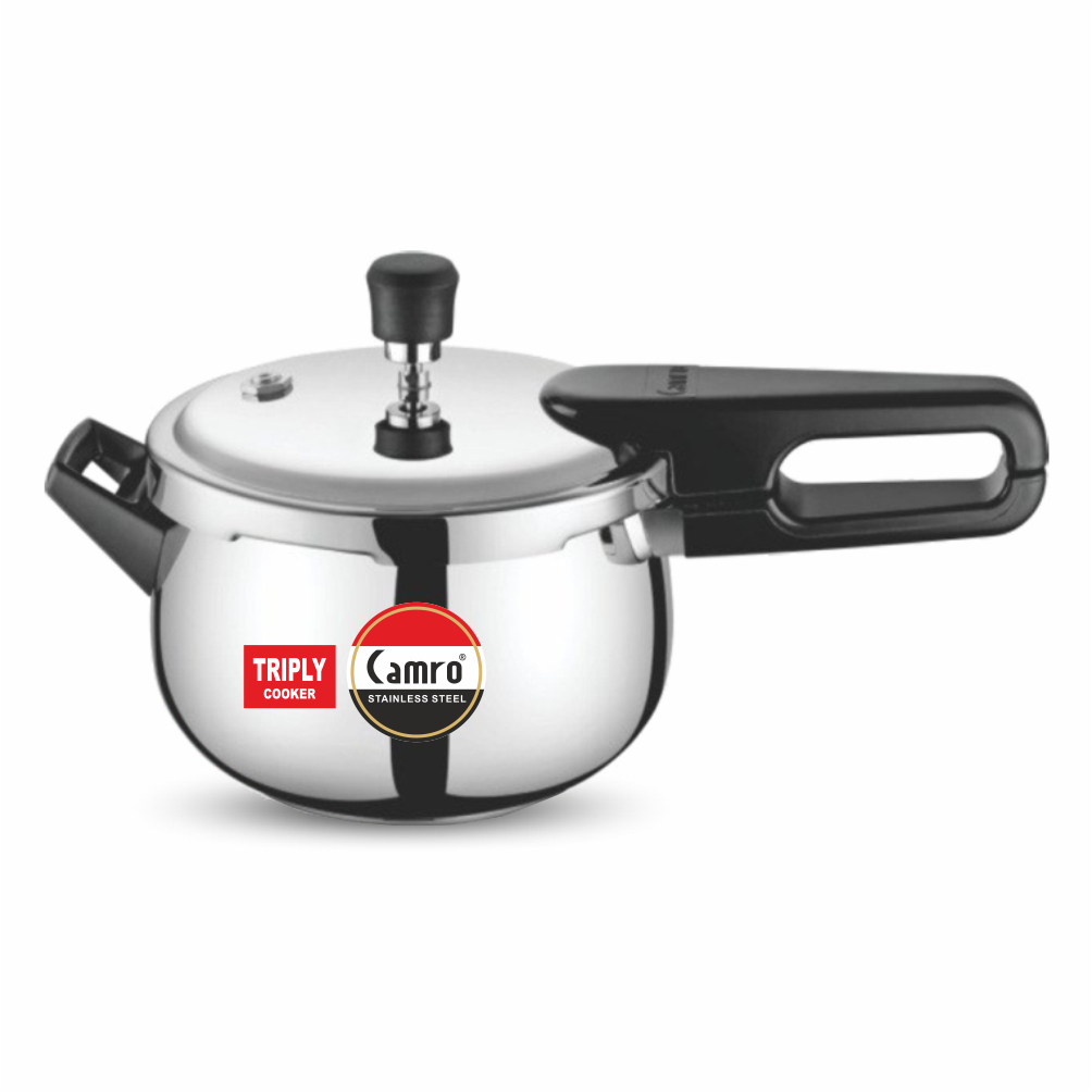 Camro Dolphin Pressure Cooker Outer Lid - Body Thickness: 2.5 Millimeter (Mm)