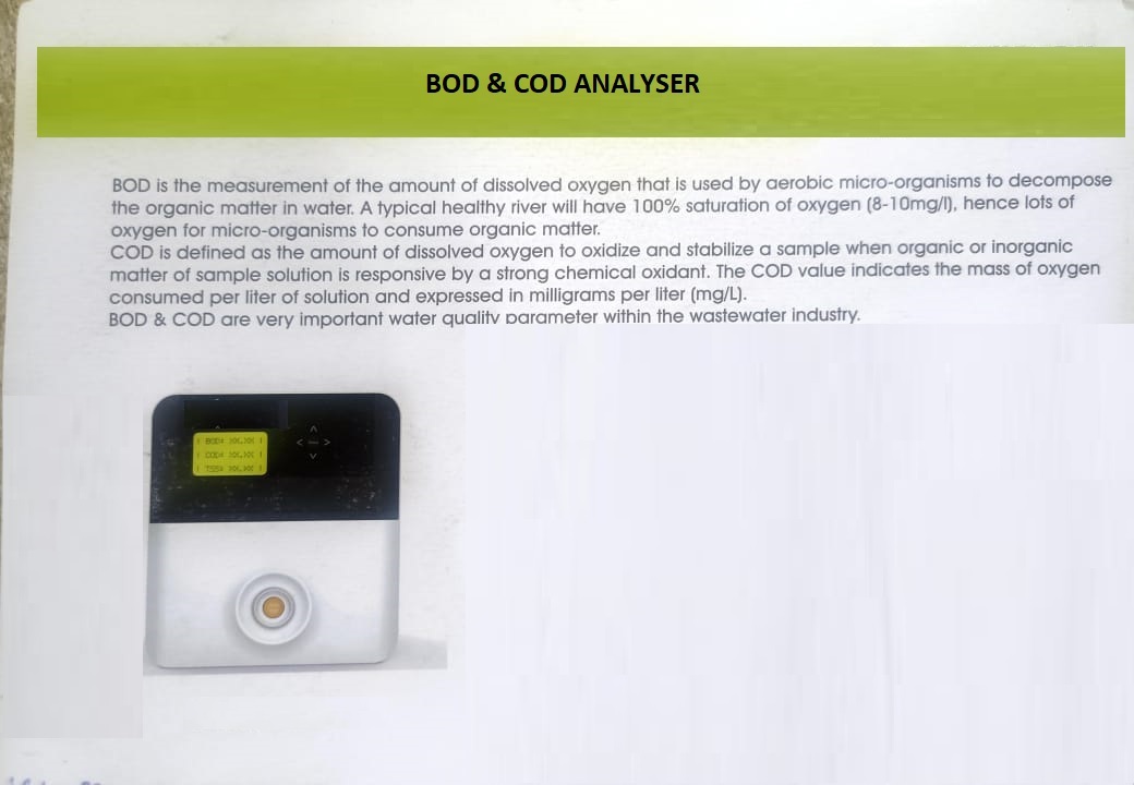 Bod & Cod Analyser