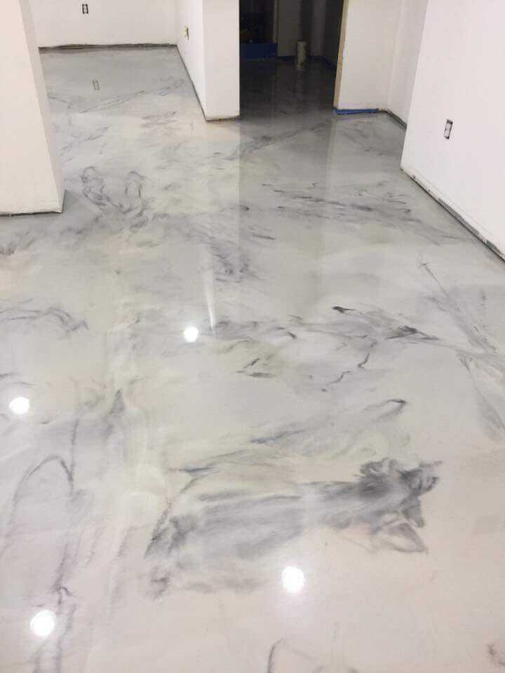 Metallic Epoxy Topcoat - Shelf Life: 12 Months