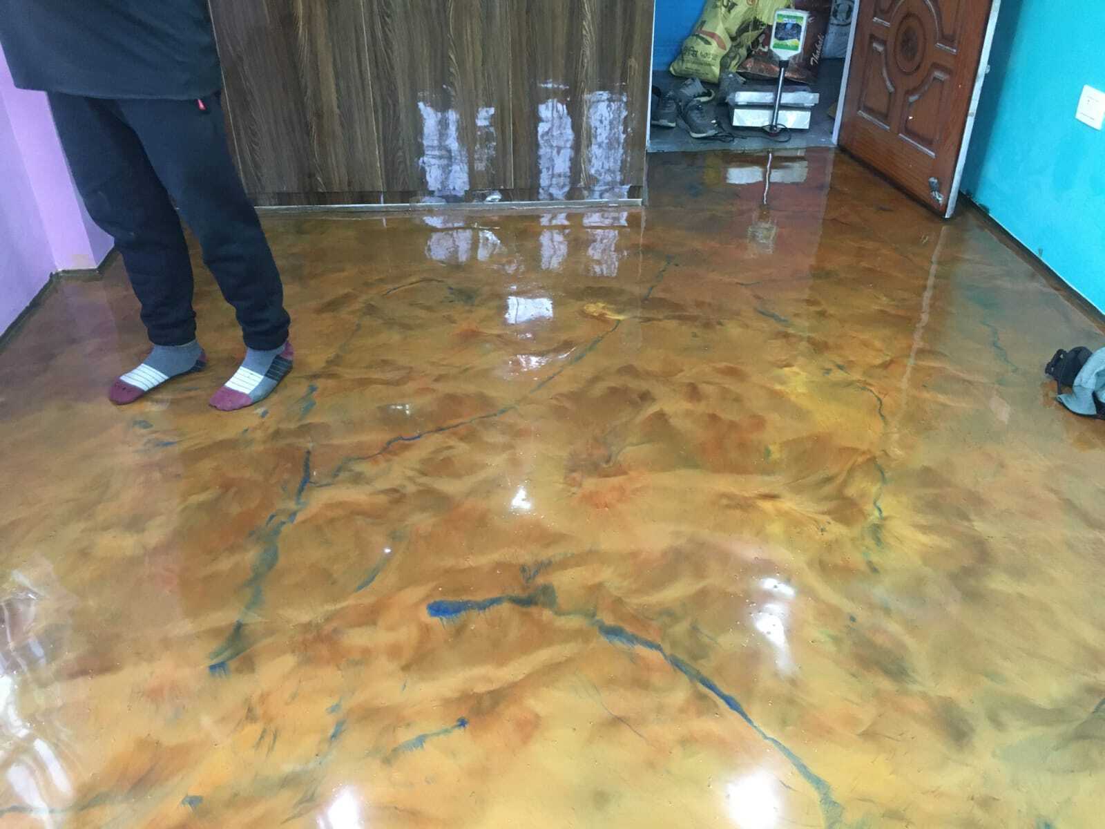 Metallic Epoxy Topcoat - Shelf Life: 12 Months