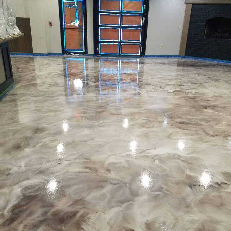 Metallic Epoxy Topcoat - Shelf Life: 12 Months