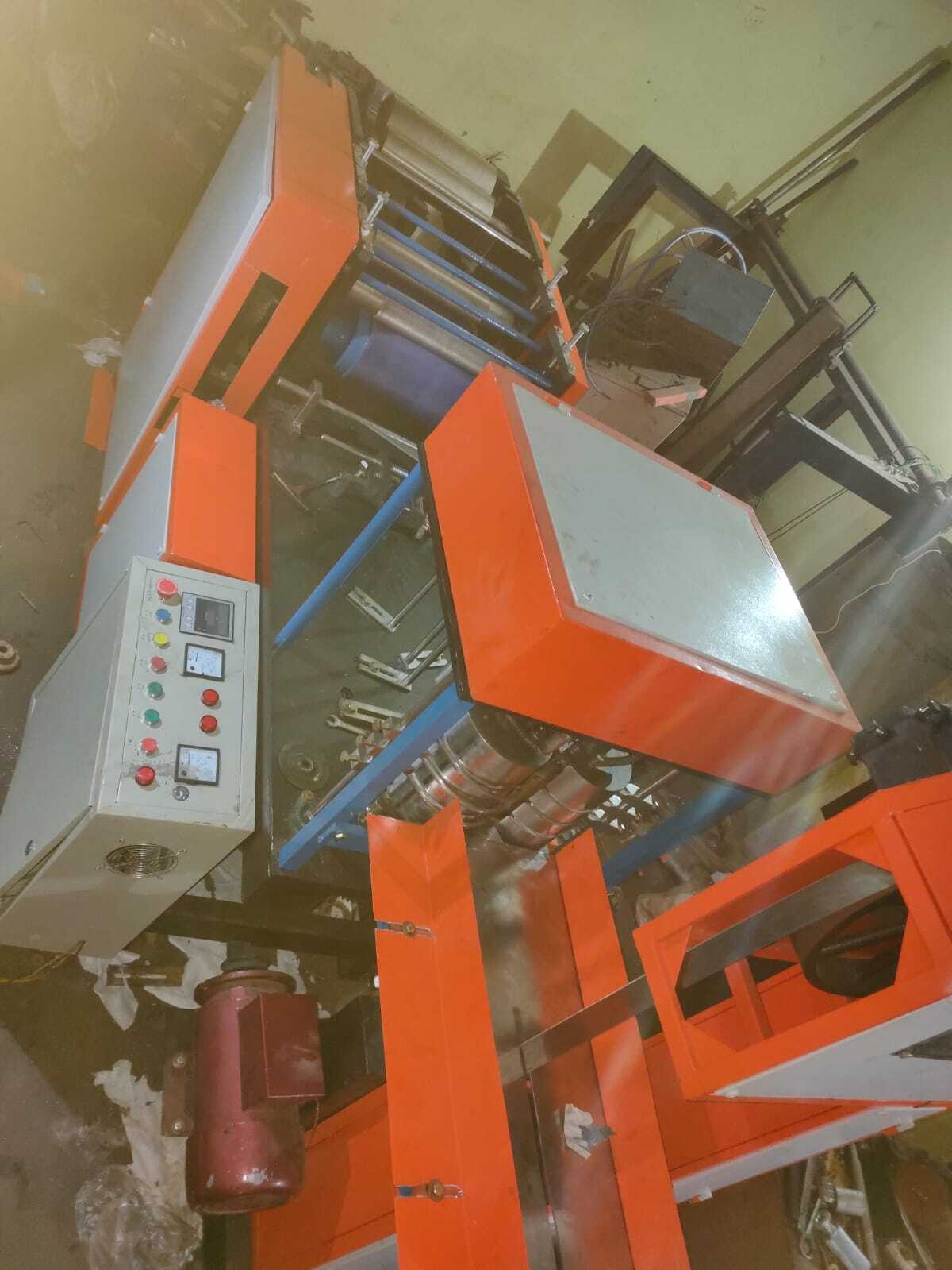 Tissue Napkin Making Machine - Color: Orange