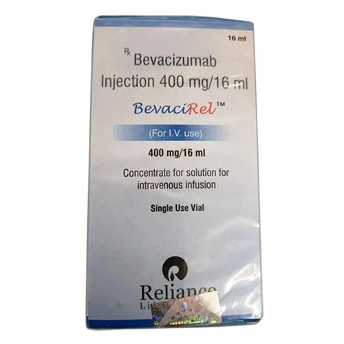 400 MG Bevacizumab Injection - Liquid Form, 400mg Dosage for Adult Use | Store in Cool & Dry Place, Recommended for Human Administration