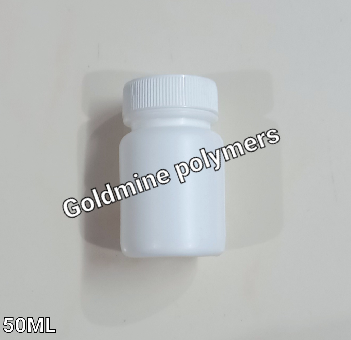 Hdpe Bottle - 250 Ml, 38 Mm Neck Size, Opaque White, Round Shape, Easy Open End, Rigid Material, Suitable For Tablet Storage