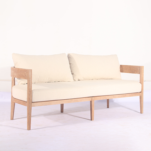 Mf-173-3S Oak Wood Lounge Sofa Wedding Sofa Events - Assembly: No Assembly Required