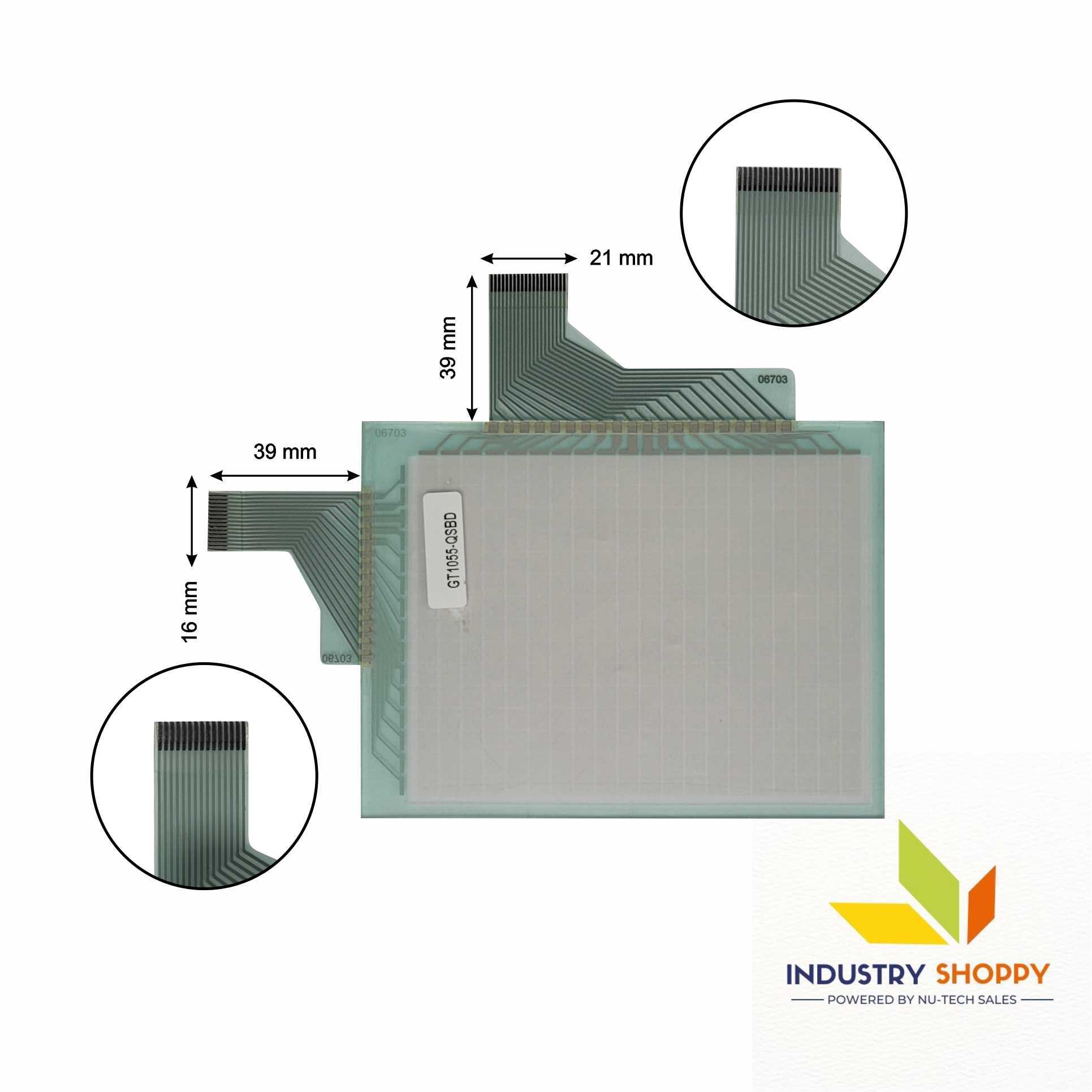 Touch Screen For Gt1055-qsbd - Features: Robust Design