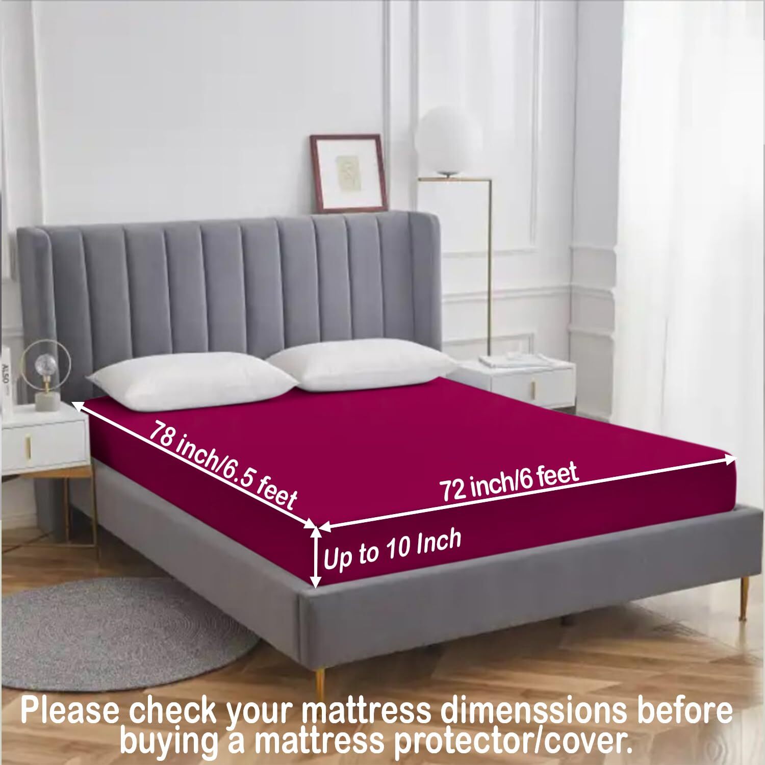 Mattress Protector - Color: Multi Color Available
