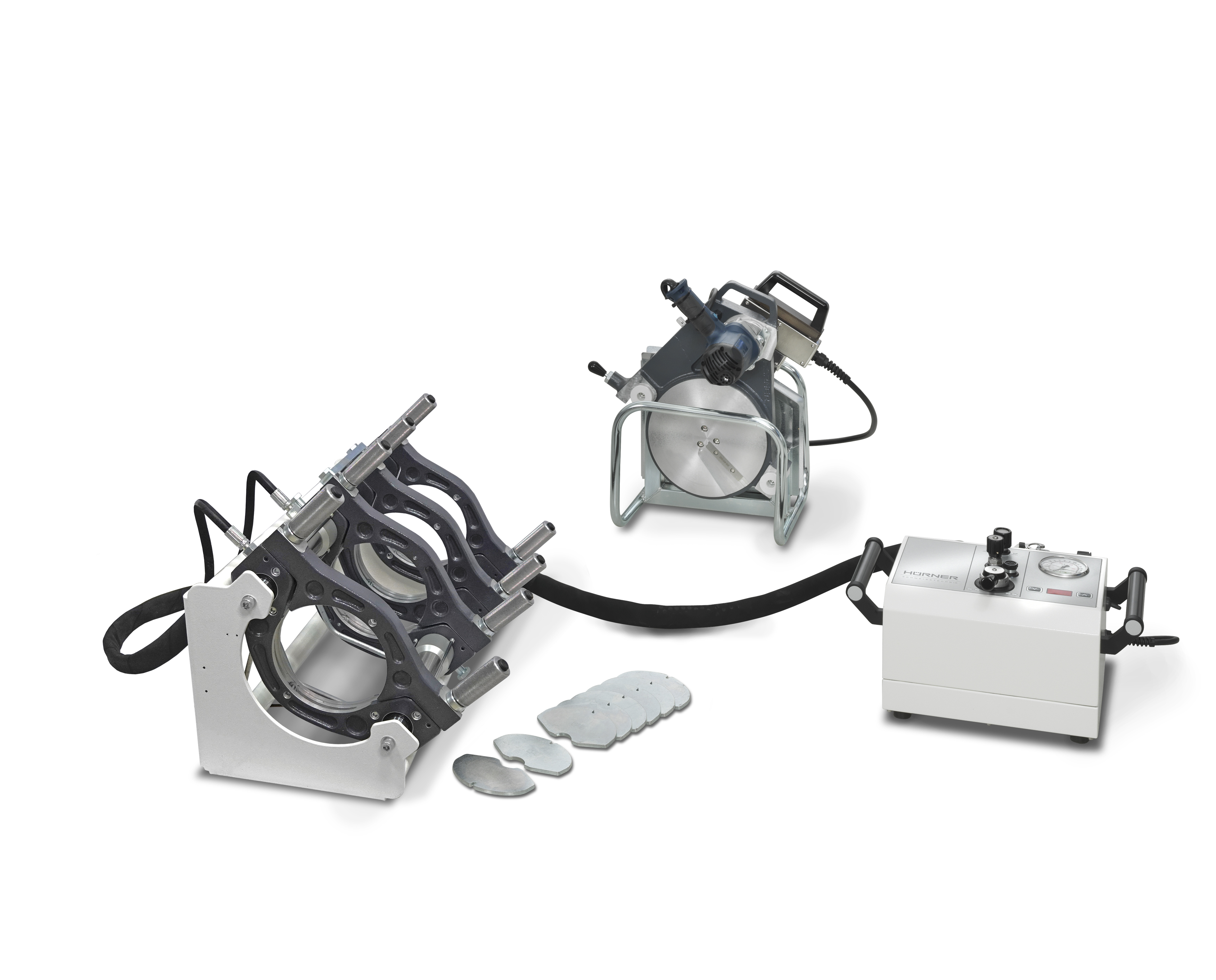 Butt Welding Manual Unit - Integrated Steel Unit, 230/400v Power, 19.5 Kg Weight, 130-220 Bar Pressure | Digital Temp Control, Upgradeable Data Logger