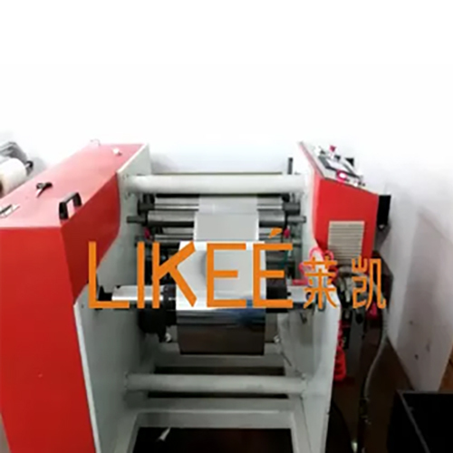 Semi Automatic Lk-sr450 0.8mpa Aluminum Foil Rewinding Machine Roll Rewinder Machine