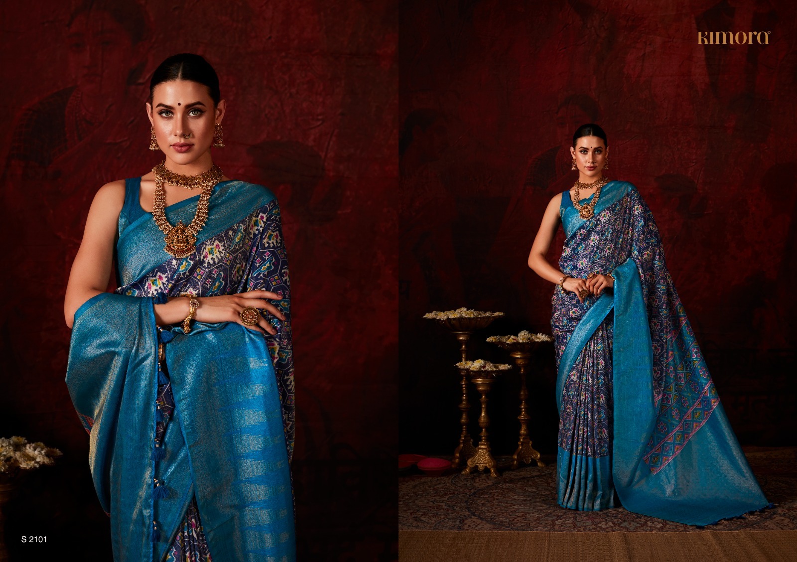 Saree Softy Silk Fabric With Digital Print