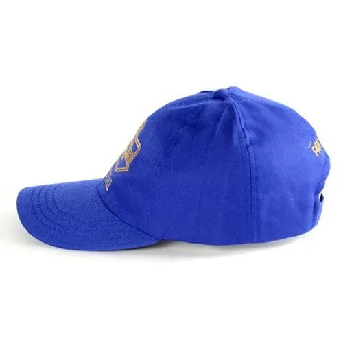 Men Polyester Cap - High-Quality Polyester, Customized Fit for All Sizes, Classic Blue Color, Ideal for Summer Activities 