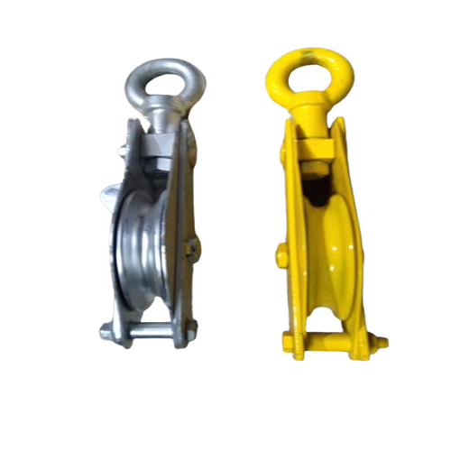 Open Single Sheave Pulley - Color: As Per Requirement