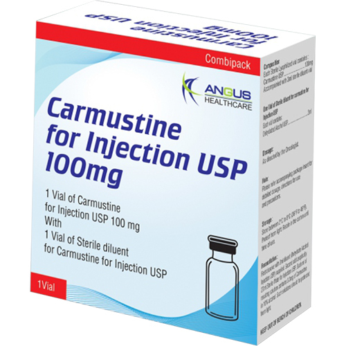 कार्मुस्टाइन 100mg इन्जेक्शन - ांगूस हैल्थकारे