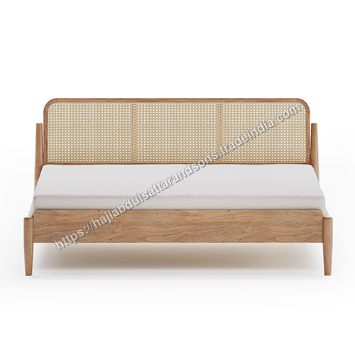 Rattan Double Bed Size: As Per Need