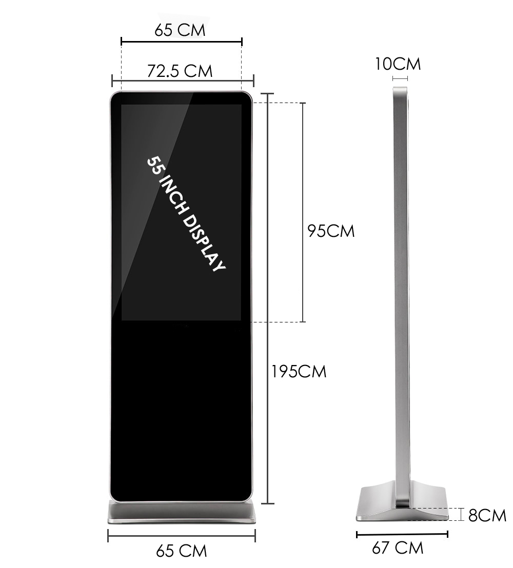 Digital Signage Display Tv 24 - Color: White