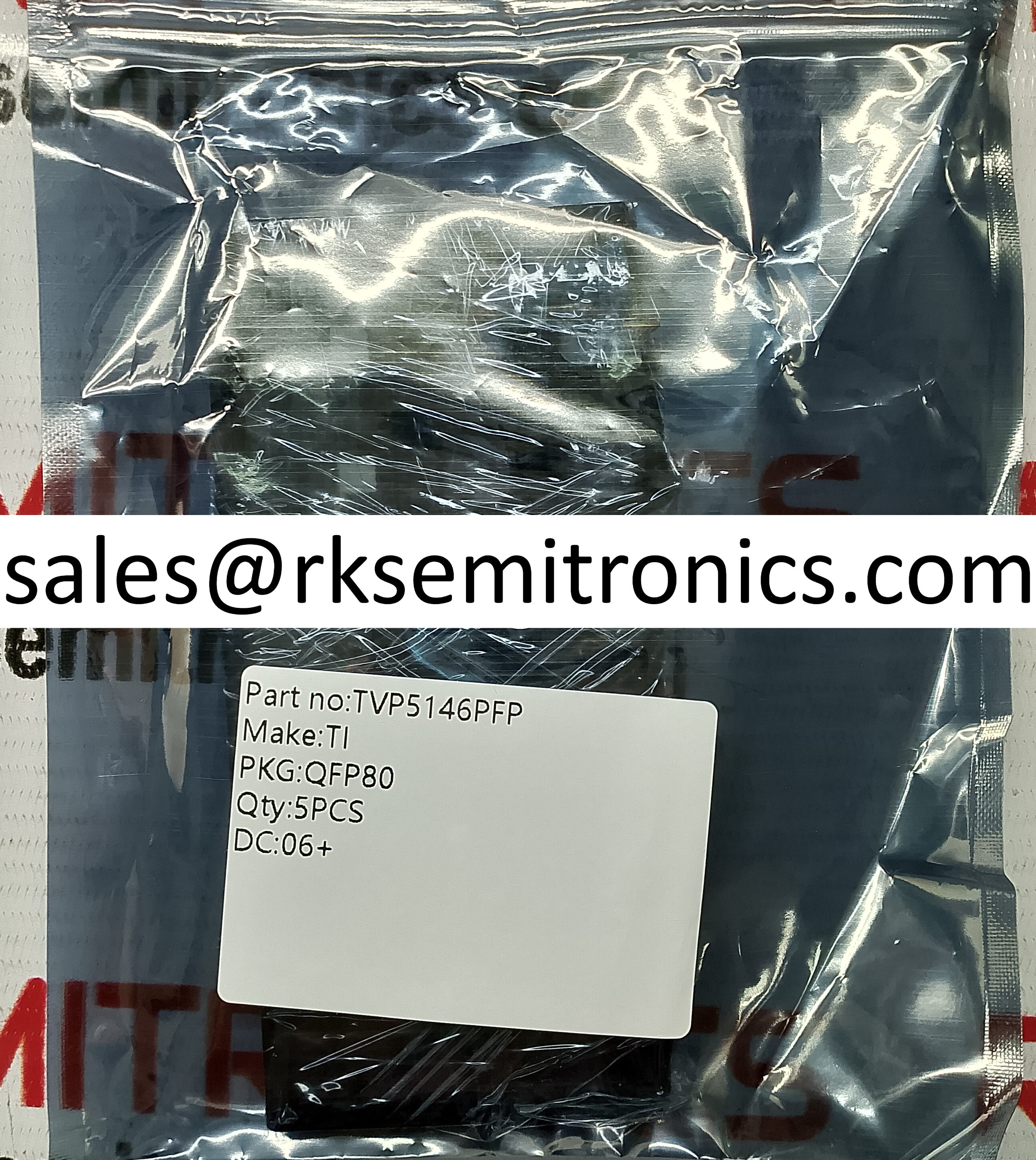Tvp5146pfp Video Ic - Operating Temperature: -40a C To +85a C Celsius (Oc)