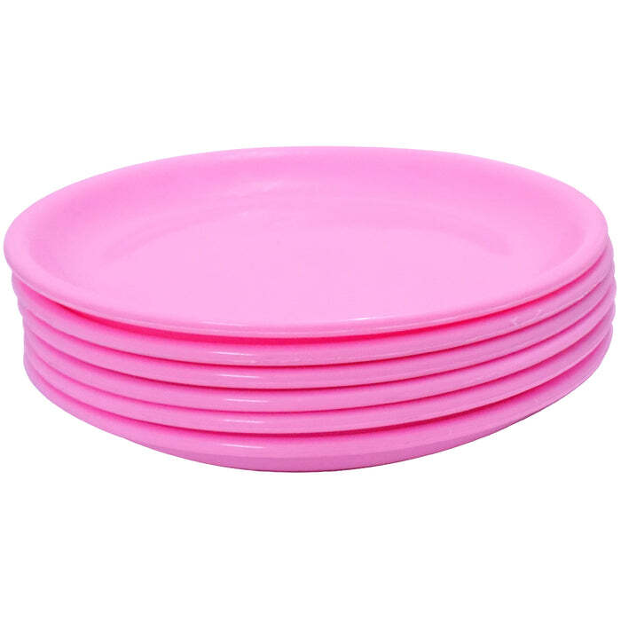 Round Shaped Mini Soup Plates / Dishes - 6 Pcs