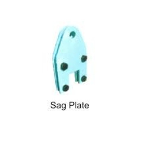 Sag Plate - Color: Yellow And Black
