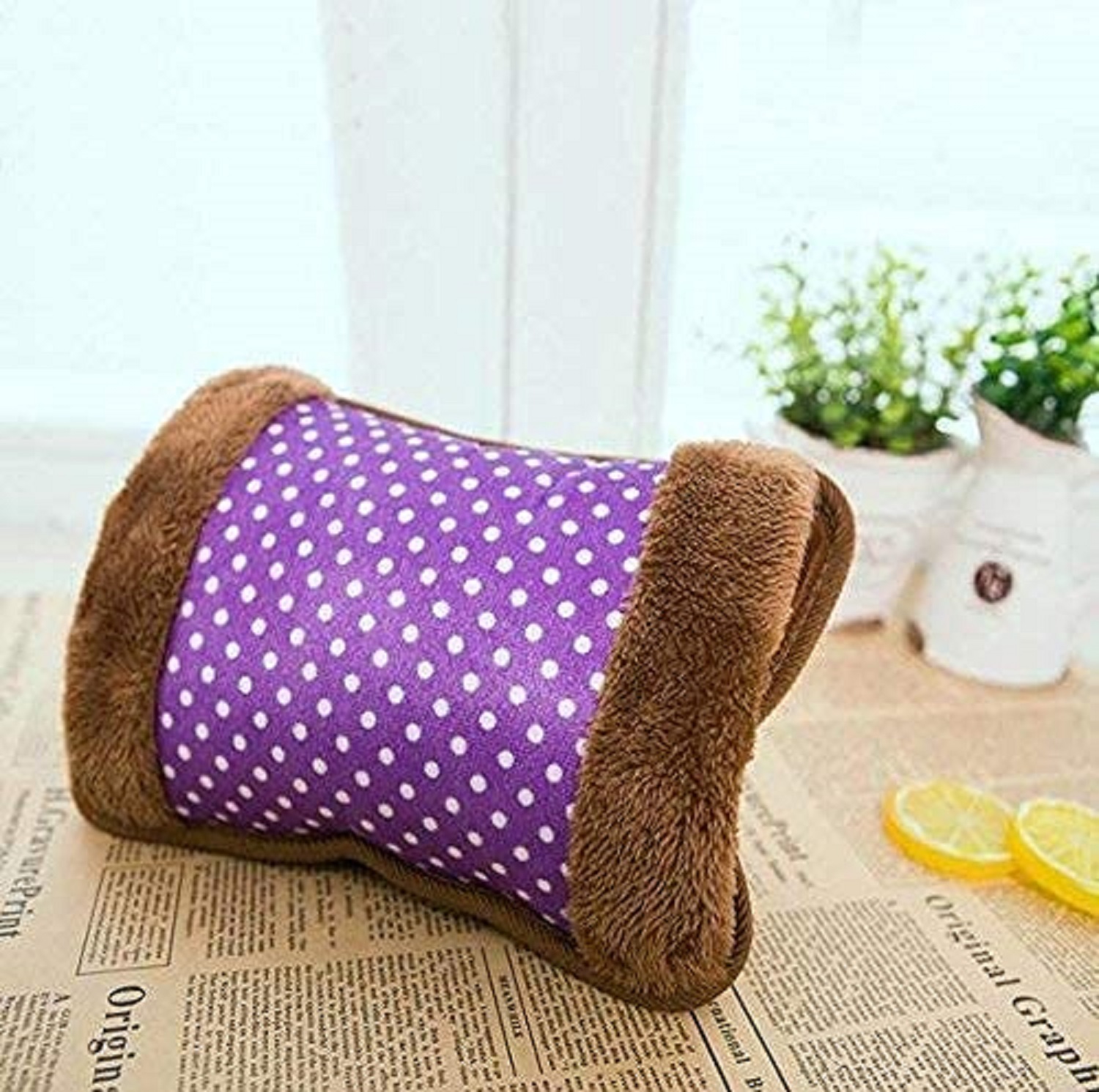 Velvet Hot Water Bag For Heat Therapy With Iso Certification 2 Liters