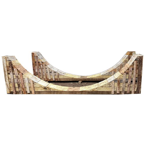 Wooden Saddle - High-Quality Pine Wood, Custom Color Options, Polished Nautical Design | Handcrafted Elegance for Home or Office Decor