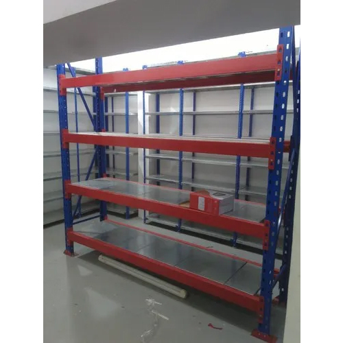 8 Feet Heavy Duty Storage Racks - Mild Steel, 8 Foot Height | Industrial Warehouse Solution for Heavy Item Storage