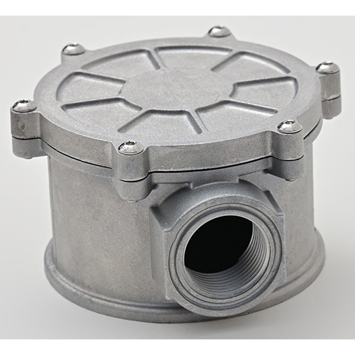 Silver/aluminium Lpg/png Gas Filter - Color: Silver