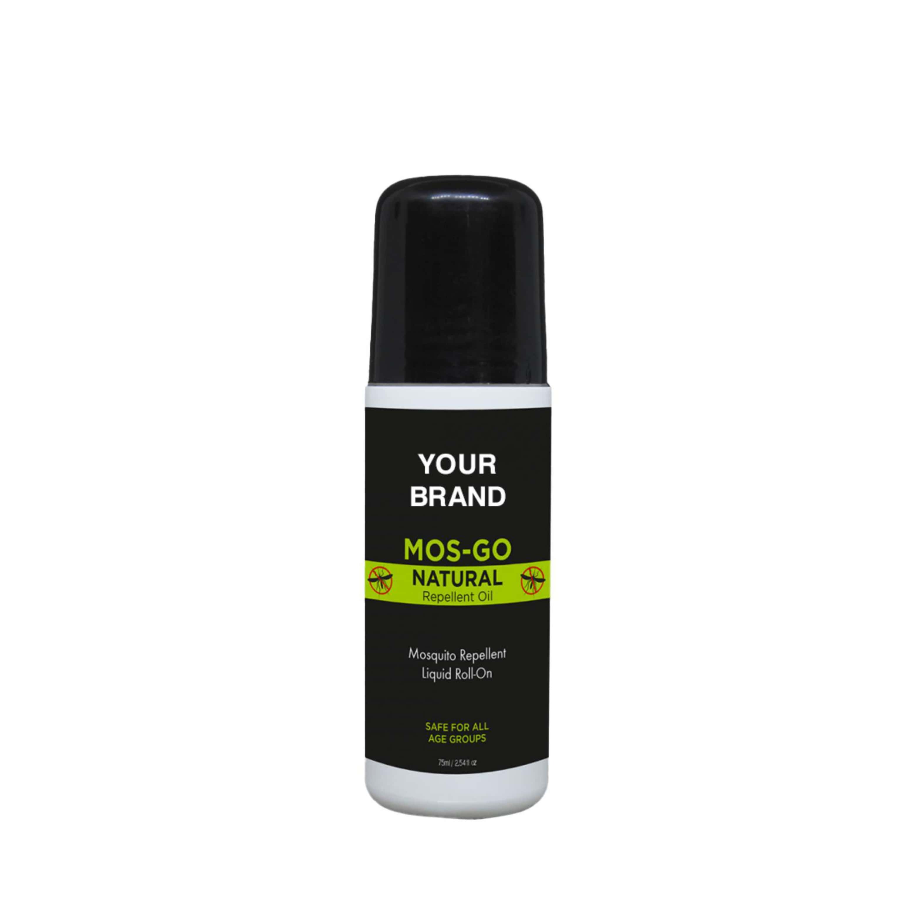 Mos Go Anti Mosquito Roll On - 75 Ml Oil | Natural Protection Against Mosquitoes, Pleasant Fragrance, Safe For Kids And All Ages, No Stickiness