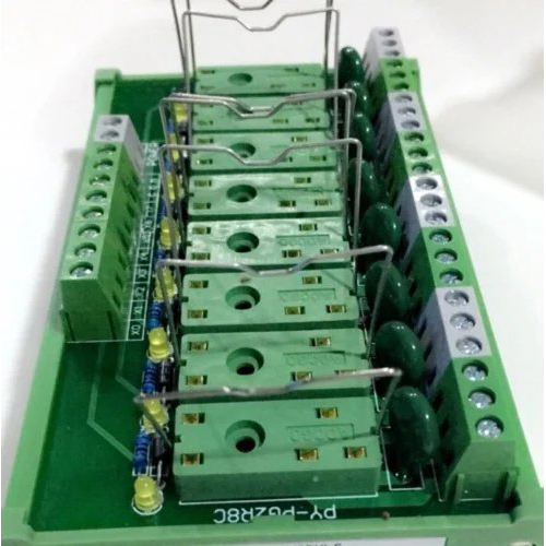 1Co Relay Module 8 Changeover - Color: Green