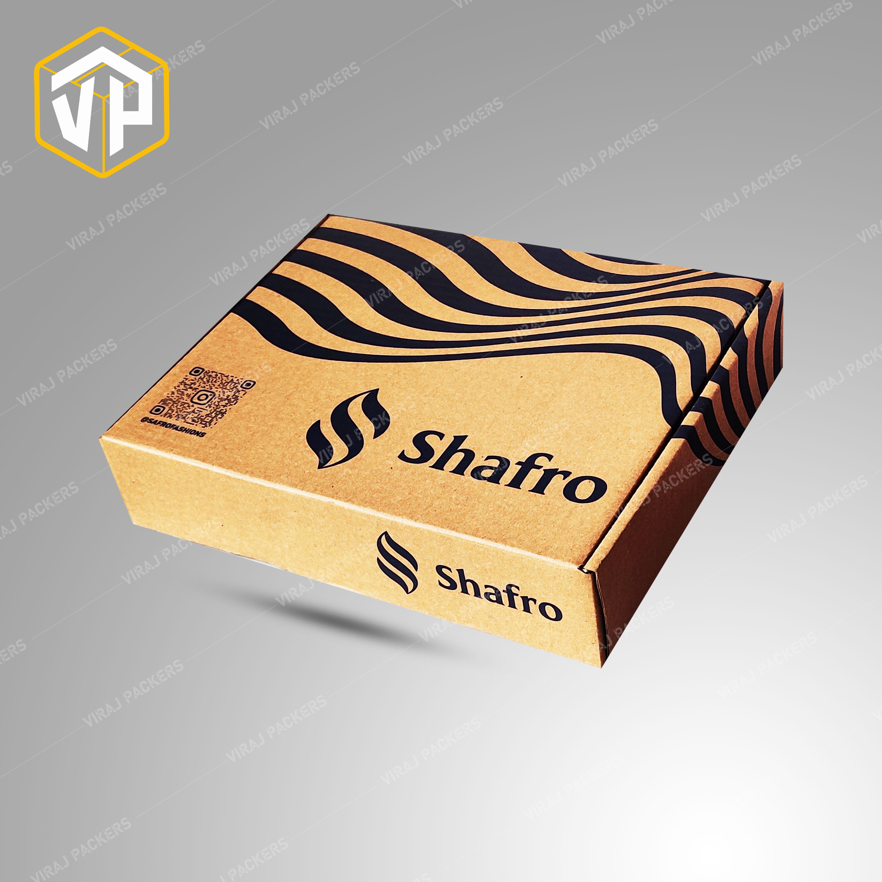 Courier Printed Boxes - Virgin Kraft Paper, Customized Size , Different Colors Available