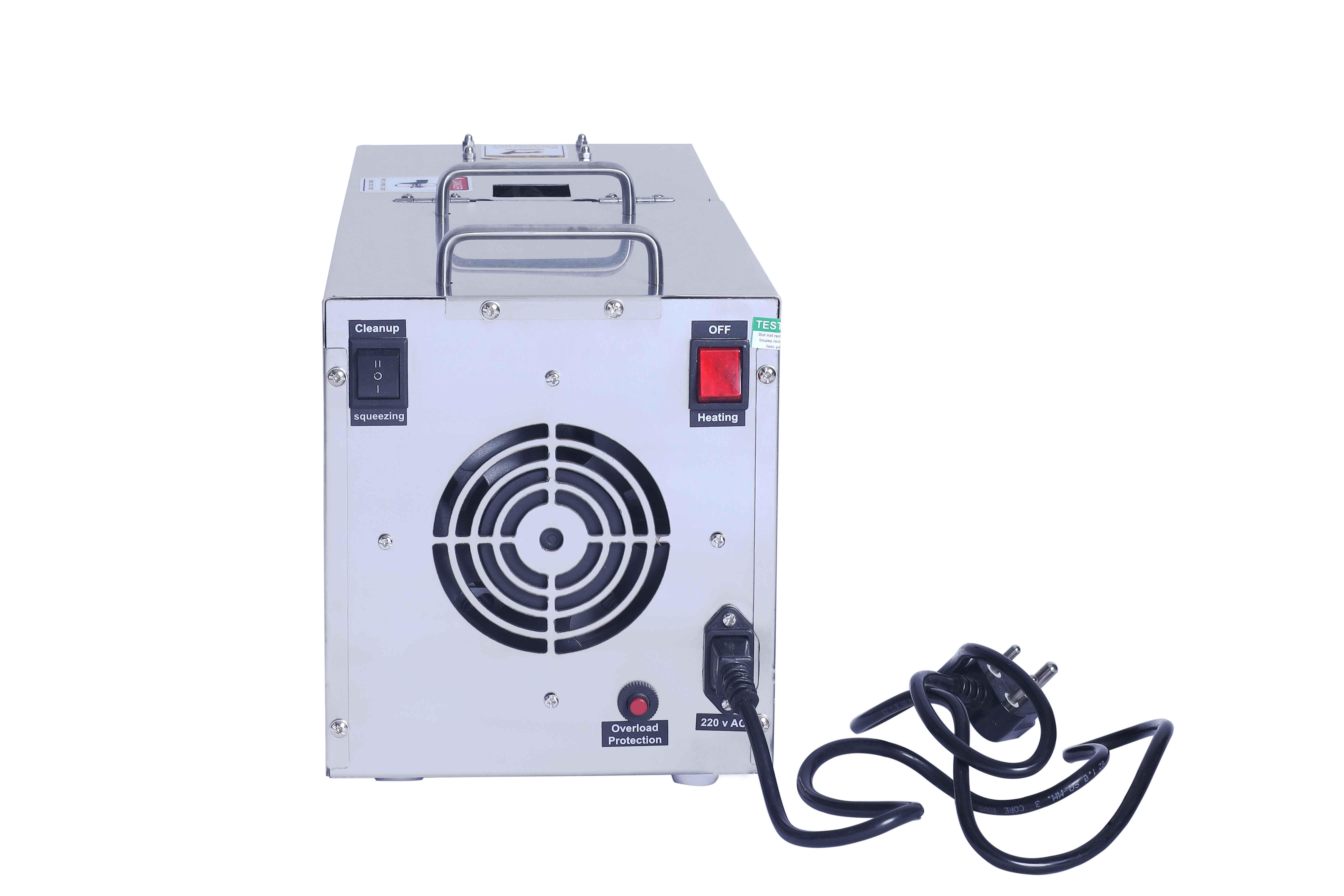 Coconut Oil Cold Press Oil Machine - Stainless Steel 19x8x15 Inches Human Machine Interface Automatic Grade 5-7 Kg/hrs Production Capacity 220-440 Voltage 1 Year Warranty Silver