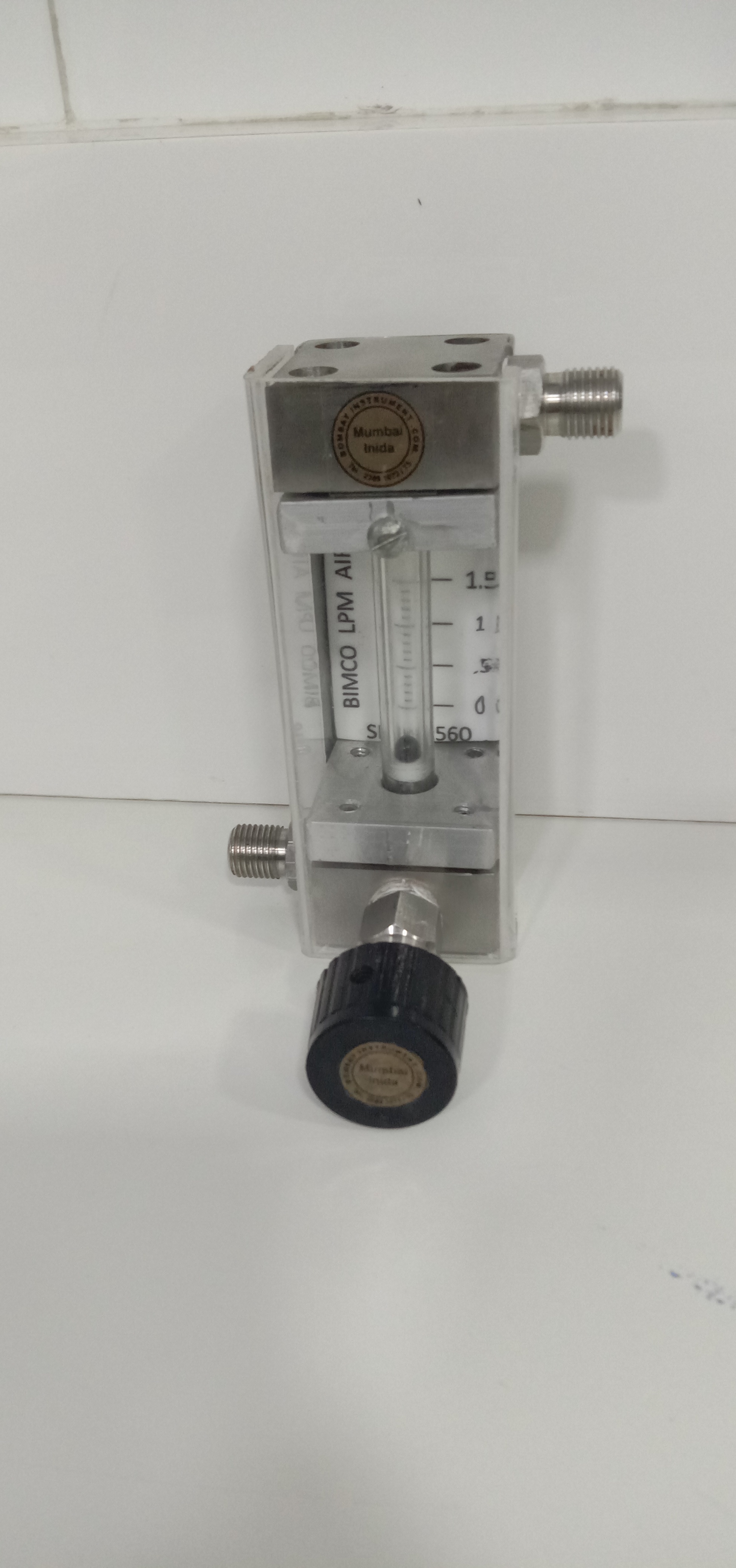 Glass Tube Rotameter - Accuracy: +/-2% %