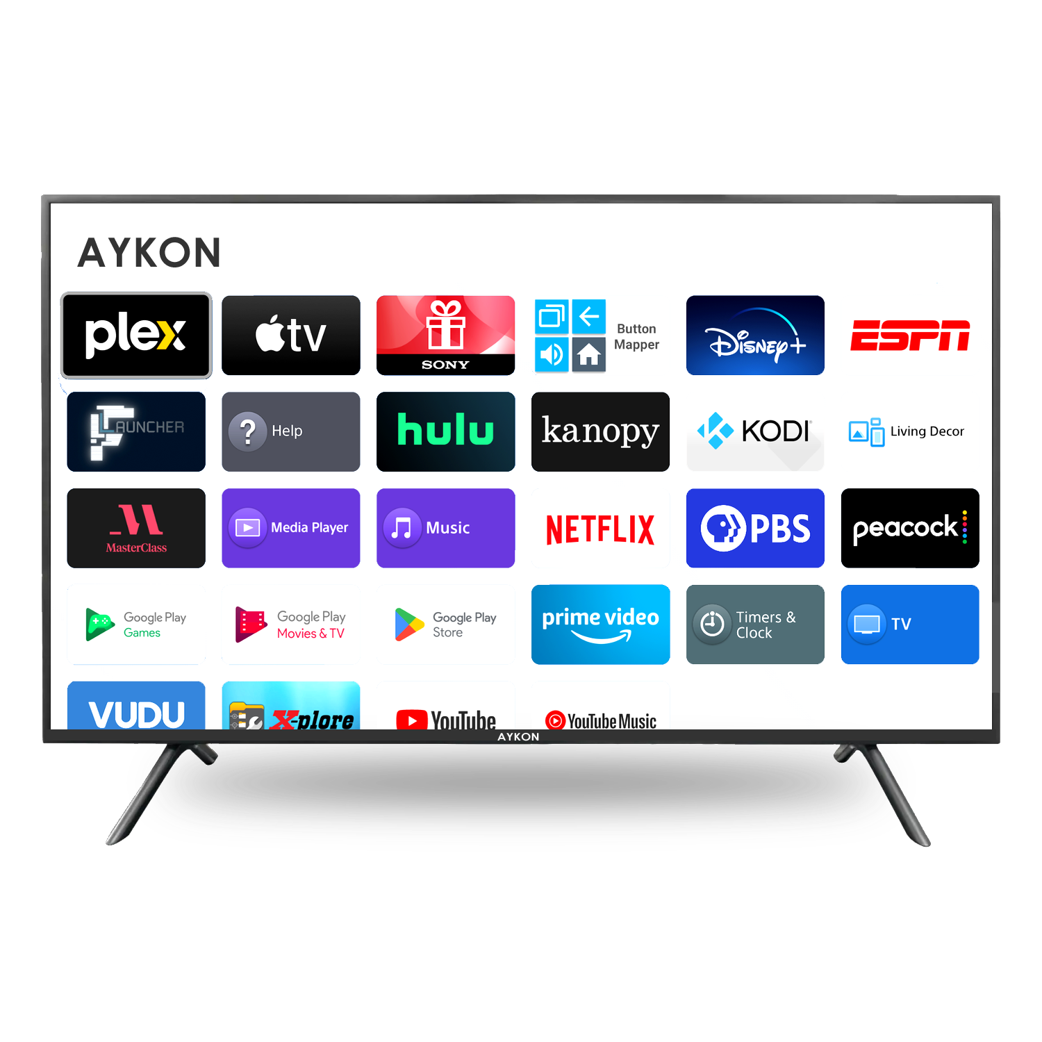 Android Led Tv - Color: Black