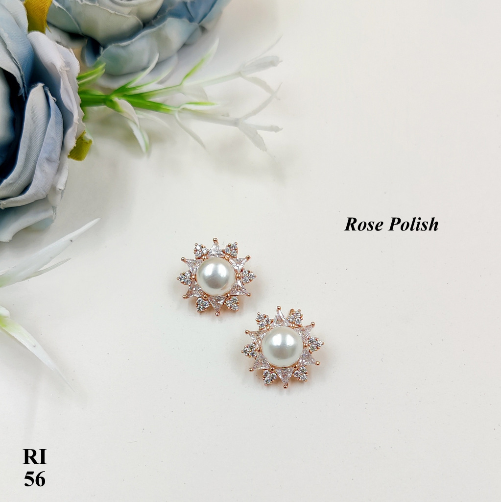 Classic Pearl Studs - Jewelry Type: Earrings