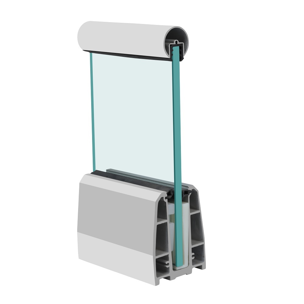 Aluminum Extrusion Profile - Color: Silver