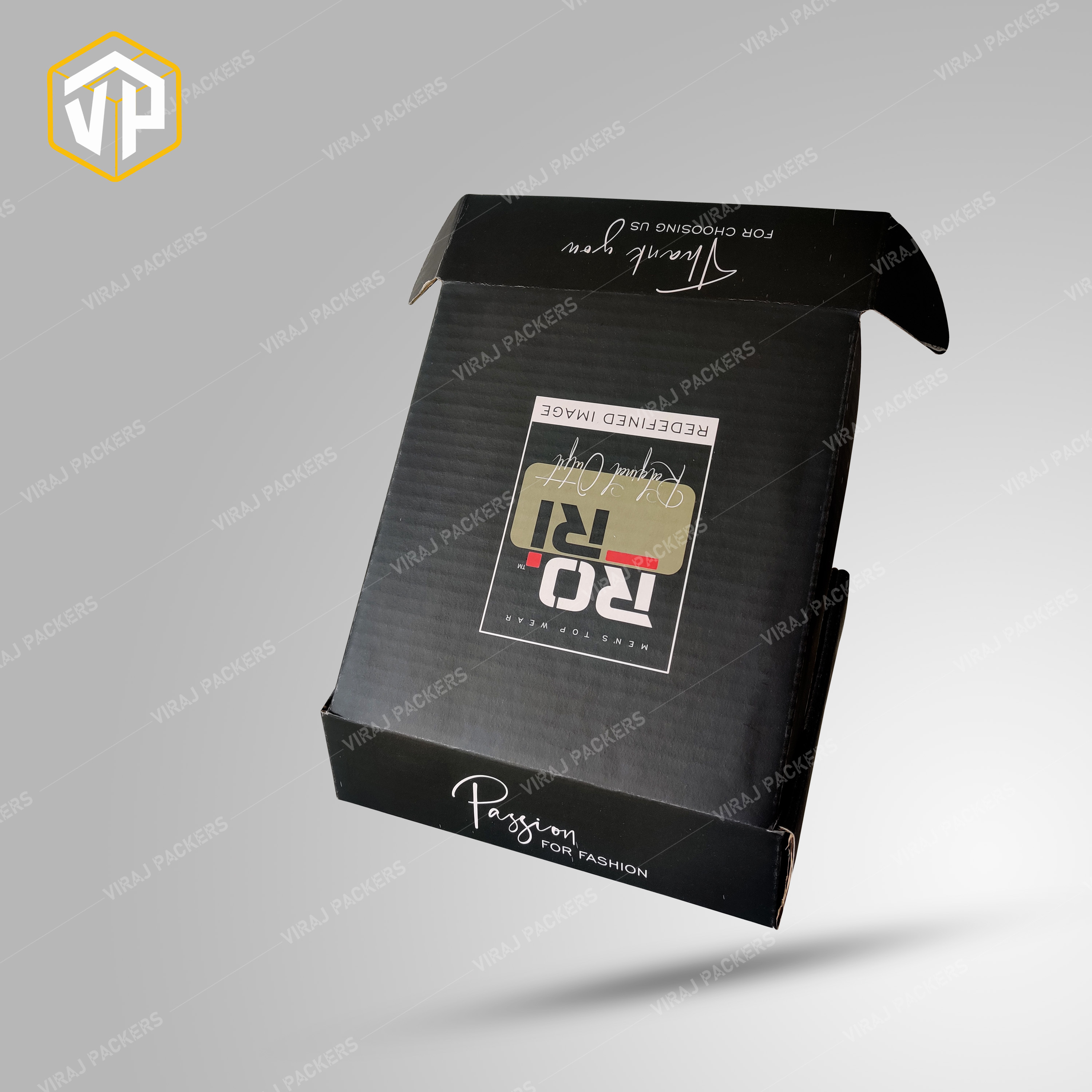 Customized Printed Mailer Box - Virgin Kraft Paper, Customized Size , Different Colors Available - Durable Design With High-resolution Printing