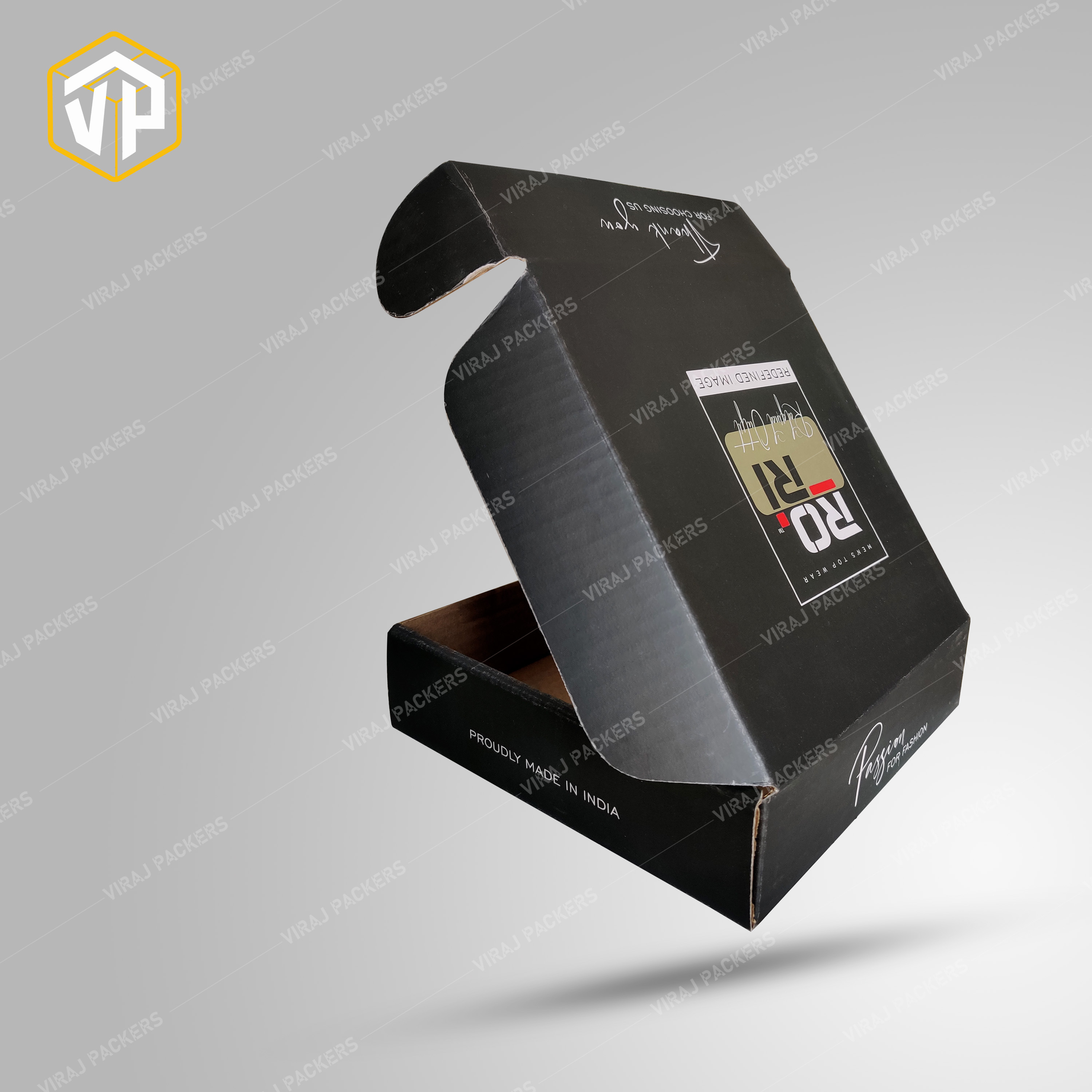 Customized Printed Mailer Box - Virgin Kraft Paper, Customized Size , Different Colors Available - Durable Design With High-resolution Printing