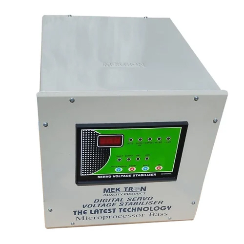 130V AC डिजिटल सर्वो वोल्टेज स्टेबलाइजर
