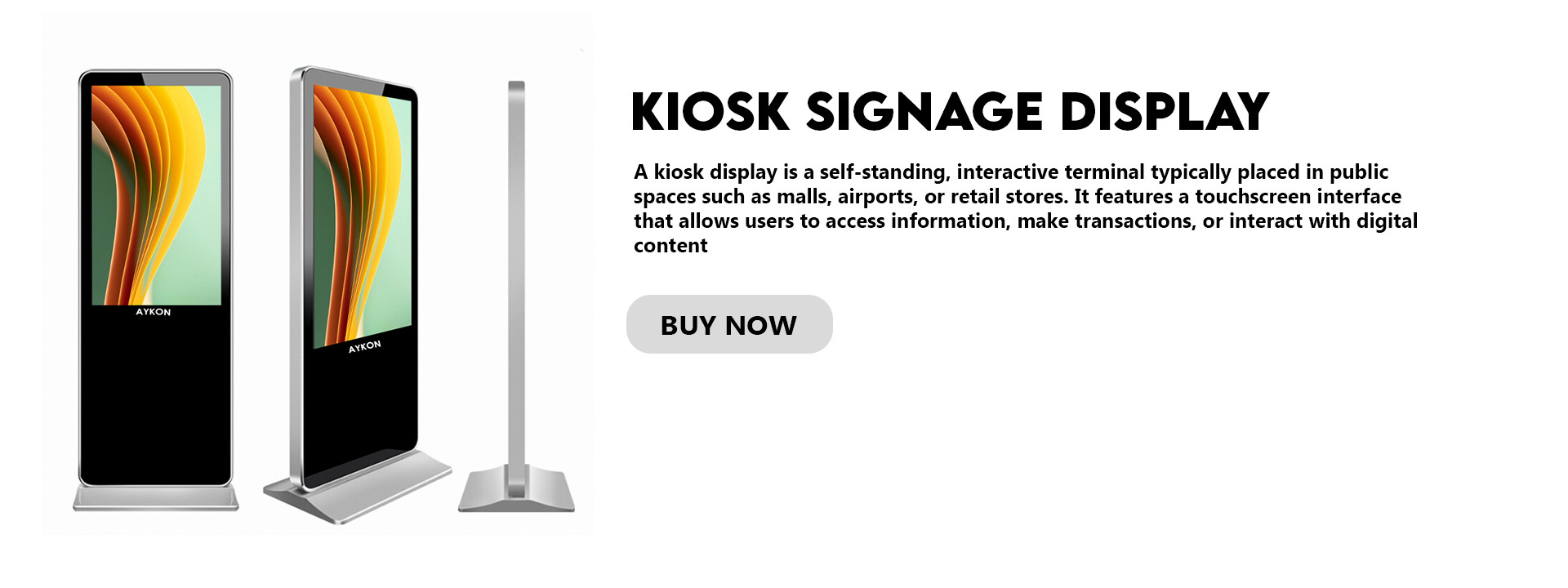 Advertisement Led Tv - Color: Black