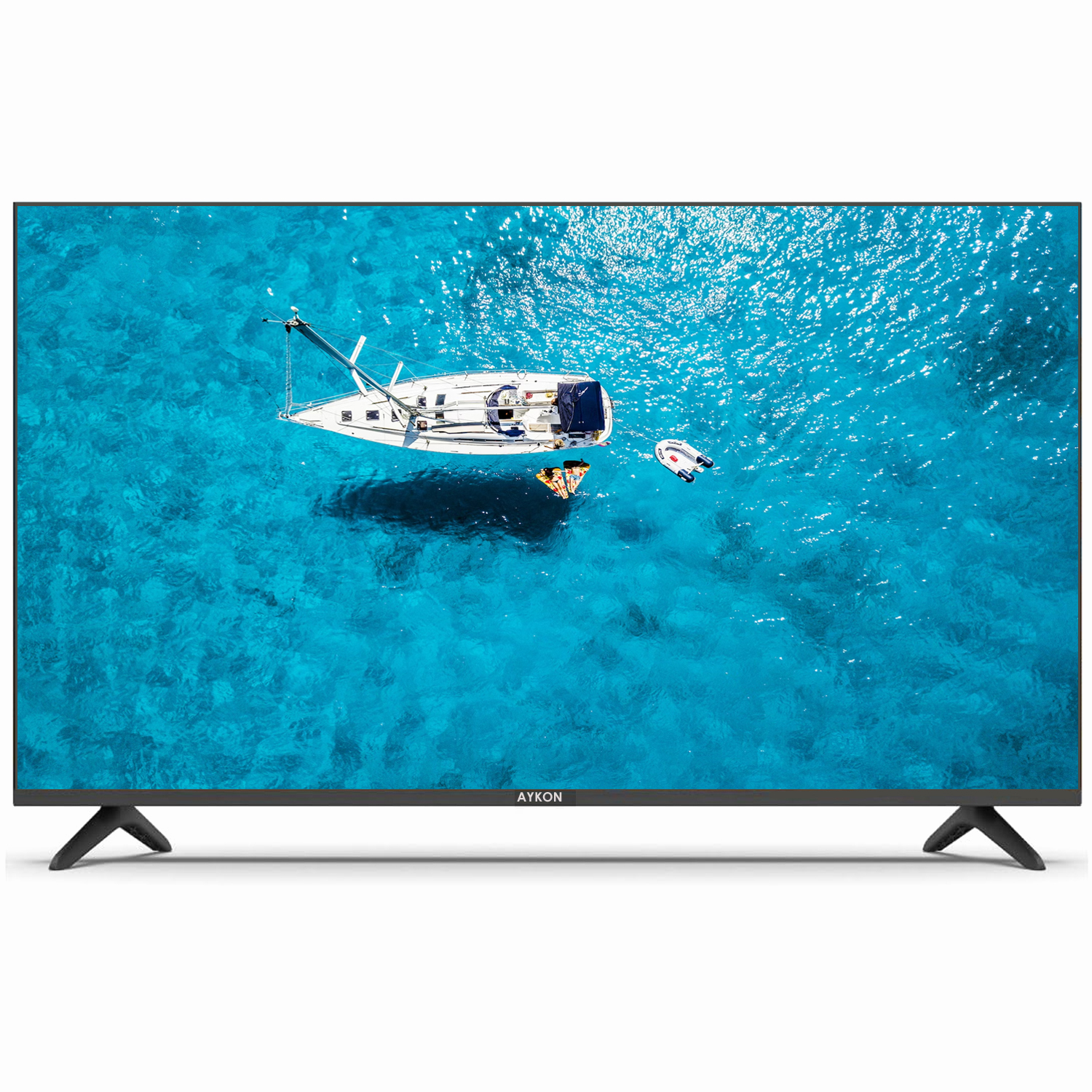 43 Inch Smart Touch Led Tv - Color: Black