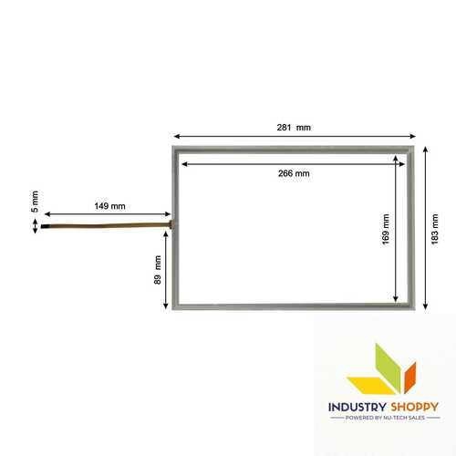 Ktp-1200 Basic के लिए टच स्क्रीन