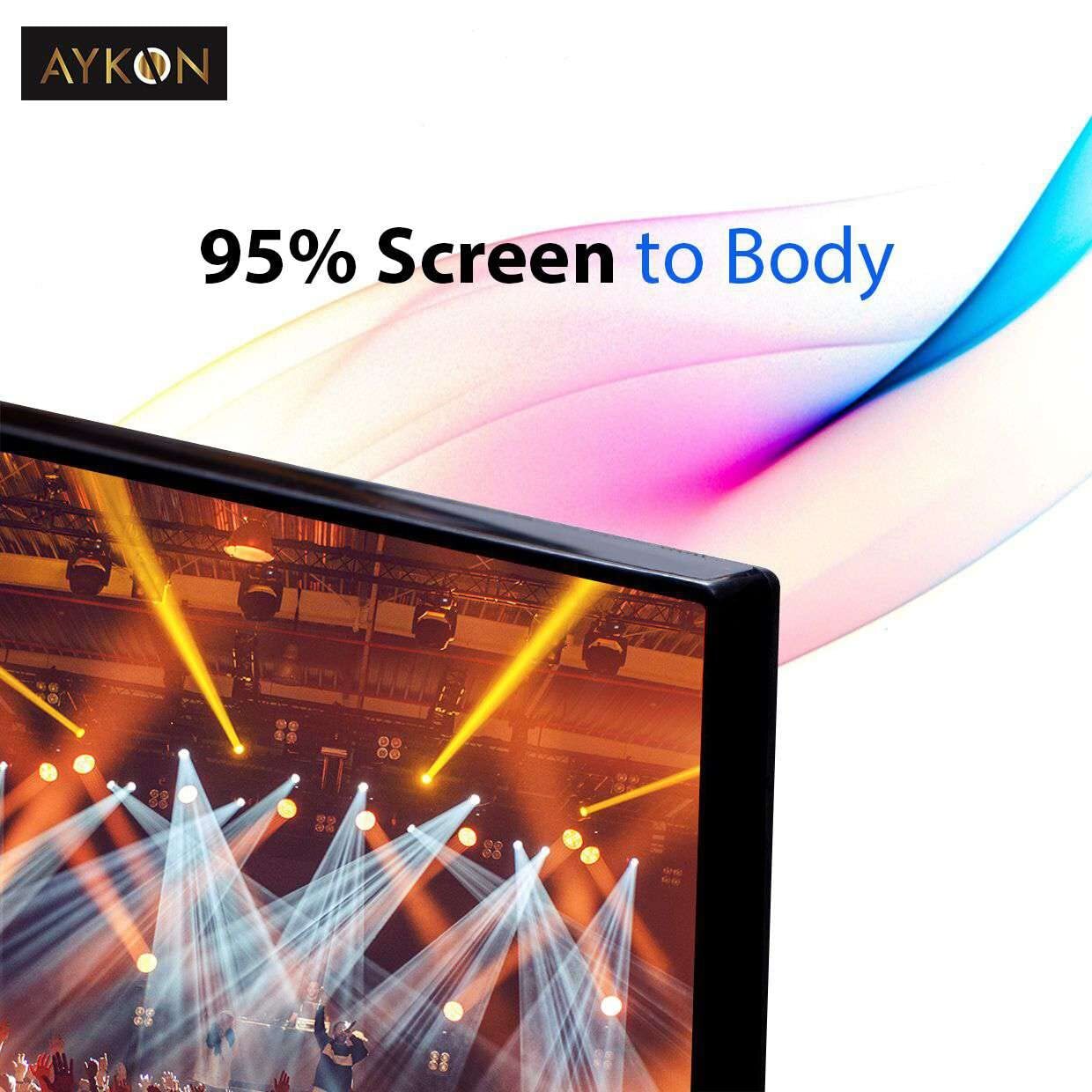 32 Inch Cloud Led Tv 1gb - Color: Black