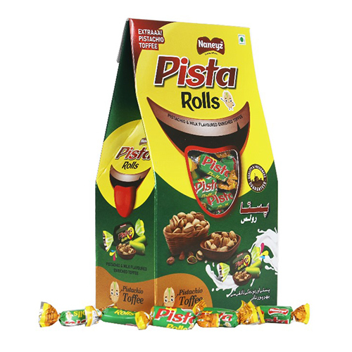 पिस्ता रोल्स पिस्ताचियो टॉफी